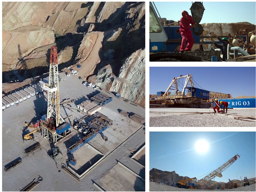 O3 Drilling Rig Installed at Zeloi Field's First Well Location